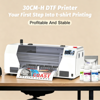 Nianchuang Nouvelle Imprimante DTF Automatique A3+ A3 Rouleau-à-Rouleau Têtes XP600 Encre Pigmentaire Film PET pour T-shirts Garantie 3 Ans Carte Hoson