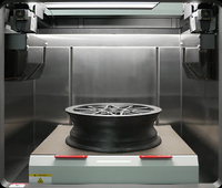 Raise3D RMF500 pencetak 3D FDM industri mesin multiwarna komponen inti PLA untuk Cetak produksi bagian kustom