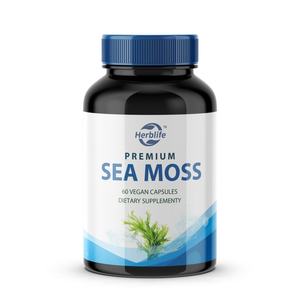 Capsules d'extrait d'algues marines OEM ODM, soutien à la santé des articulations, soutien digestif, végétalien, sans OGM, soutien du système immunitaire, sans gluten - Product Image 1