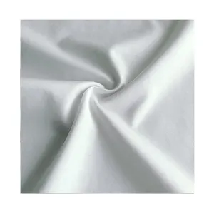 Offre Spéciale plaine teints blanc oeko tex 100% coton mercerisé tricot tissu pour tissu