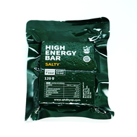 BDH Barre Énergétique Haute Teneur Saveur Poivre Salé, Ration de Combat MRE Repas Prêts
