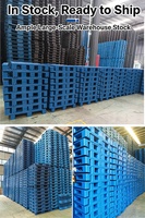 LYPALLETS 2026 Nouvelles Palettes Empilables pour Expédition Unidirectionnelle Palettes Noires Emballage et Expédition Palettes d'Exportation