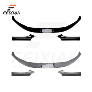 طقم تعديل المصد الأمامي الجديد لسيارات BMW الفئة <span class=keywords><strong>2</strong></span> F22 F23 <span class=keywords><strong>M</strong></span> Sport موديلات 2015-2019 مع شفة أمامية وبراغي تثبيت - Product Image 2