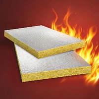 Panneau en laine de verre de 50 mm d'épaisseur - Matériau d'isolation thermique - Panneau insonorisant et ignifuge pour mur, plafond, sol - ISO9001