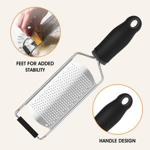 <span class=keywords><strong>Râpe</strong></span> <span class=keywords><strong>à</strong></span> <span class=keywords><strong>fromage</strong></span> <span class=keywords><strong>professionnelle</strong></span> Maisons, zézette <span class=keywords><strong>à</strong></span> citron en acier inoxydable, poignée ergonomique, durable, compatible lave-vaisselle - Product Image 5