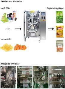 Empaquetadora automática de patatas fritas/patatas fritas con pesadora multicabezal - Product Image 3