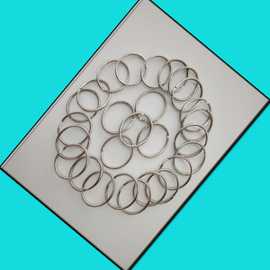 Anillas Metálicas y Hebillas para Bolsos, Llaveros y Manualidades, Chapadas en Oro y Plata, Origen Shenzhen, China - Product Image 1
