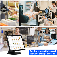 Système de point de vente pour restaurant, écran tactile, Windows 10, terminal de paiement hors ligne, imprimante de reçus, processeur Intel Core I3/i5/i7