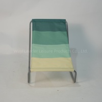 Leader Extérieur Portable ultra Léger Pliant Camping Plage Chaise Longue Petit Hamac Simple Sieste Patchwork Chaise Cuillère Chaise