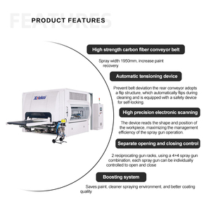 New Metal Coating Machinery Auto Reciprocating Paint Spraying <strong>Machine</strong> Sheet Metal Coating <strong>Machine</strong> - Product Image 3
