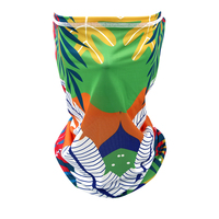 Bandana de cara sin costuras para invierno, polaina azul para cuello, camisa, máscara, tubo