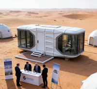 Maison Capsule Spatiale Préfabriquée en Panneaux Sandwich Imperméables – Mini-Maison pour Villas et Complexes Hôteliers – Vente en Gros Direct Usine