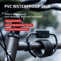Antivol de vélo NFC sans batterie, déverrouillage sans clé par contact, câble antivol pour vélo électrique, moto, trottinette électrique, poussette, skateboard