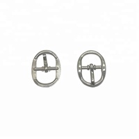 Boucle de chaussure en alliage de zinc réglable personnalisée Guanfeng, petite boucle de chaussure réglable en métal