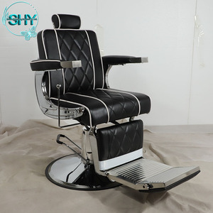 Moderne noir <span class=keywords><strong>pas</strong></span> <span class=keywords><strong>cher</strong></span> prix BarBer rétro hommes huile <span class=keywords><strong>tête</strong></span> chaise salon de coiffure salon de coiffure style chaise de barbier <span class=keywords><strong>à</strong></span> vendre - Product Image 1