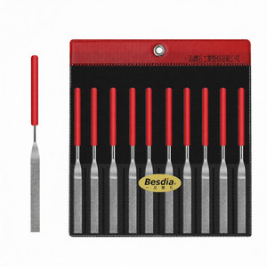 Ensemble de limes diamantées de marque Besdia 2 mm 4 mm <span class=keywords><strong>6</strong></span> mm 8 mm Outils de polissage avec 140 #   200 #   400 #   600 #   Limes et râpes - Product Image 3
