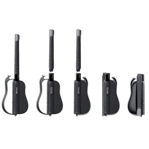 Guitare électrique pliable silencieuse en fibre <span class=keywords><strong>de</strong></span> carbone avec écran tactile 2,4 pouces, finition mate, 1,65 kg, design léger et portable pour les voyages - Product Image 2