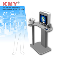 Kiosque libre-service pour examen médical, écran tactile capacitif sur pied, intérieur, pour clinique, hôpital, télésanté, OEM ODM SDK
