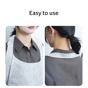 Không Dệt Dùng Một Lần Nhà Bếp Nấu Ăn Tạp Dề Trẻ Em Của Nhà Hàng Gia Đình Ăn Thịt Nướng Tùy Chỉnh In Biểu Tượng Tạp Dề - Product Image 5