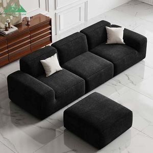 Wayon. Otel ve Villa Başkanlık Kullanımı İçin Yüksek Esneklikli Süngerli Lüks Dönüştürülebilir Döşemeli L Şeklinde Modüler Kanepe Takımı - Product Image 5