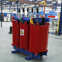 Transformateur électrique triphasé sec industriel de 100 kVA à 400 kVA CE ISO