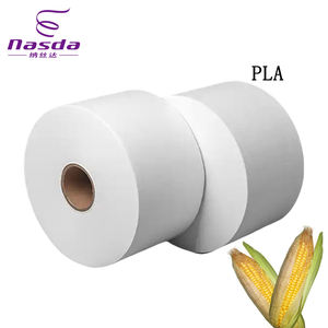 Biologisch abbaubares Maisfaser-Vlies 100 PLA-Vlies material PLA Schmelz geblasen für Atemschutz geräte - Product Image 1