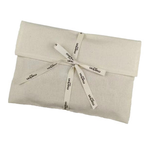 <span class=keywords><strong>Pochette</strong></span> cadeau beige haut de gamme écologique en tissu de coton <span class=keywords><strong>pour</strong></span> sac à main, vêtements et emballage – Vente en gros - Product Image 6