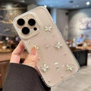 เคสเรซิ่นอีพ็อกซี่ลายผีเสื้อหลากสีสไตล์ INS สำหรับ iPhone 17 Pro Max ป้องกันเต็มรูปแบบ สำหรับ iPhone 16 Pro/15/13 เคสกันกระแทก - Product Image 4