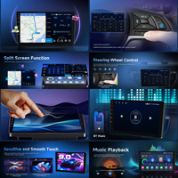 Podofo 9 inci 2+64G Android Car Stereo Audio Mobil 2 Din Radio Mobil Android Wireless CarPlay Android Auto WiFi/GPS/EQ BT Grosir