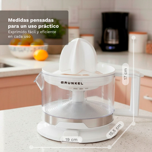 Spremiagrumi elettrico Grunkel Citrus Juicer 40W 500Ml per la preparazione di succhi freschi di arancia e limone - Product Image 2