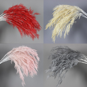 Hierba Artificial de Cola de Fénix, Rama Individual, Decoraciones para Techos de Boda, Floristería para el Hogar, Fondo para Escenarios - Product Image 4