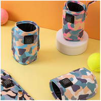 Chauffe-Biberon USB Portable et Sac Isotherme pour Poussette, Accessoire Sûr pour Bébé en Hiver Extérieur