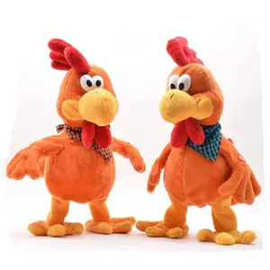 new children toys factory customized electric singing and dancing custom soft turkey plush toy