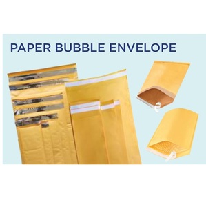 Sobre Acolchado de Papel Kraft Dorado con Burbujas de LDPE, Bolsa de Envío a Prueba de Golpes para Envíos Seguros - Product Image 1