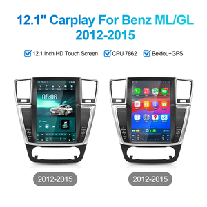 Navihua Nuevo Radio de Coche Android con Pantalla Táctil de 12.1 Pulgadas, Carplay, GPS, Unidad Principal de Navegación para Mercedes Benz ML GL 2012-2015 - Product Image 4