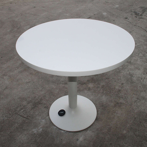 Ensemble de table à manger moderne ronde <span class=keywords><strong>blanche</strong></span> en surface solide de taille personnalisée, écologique, pour <span class=keywords><strong>la</strong></span> maison, les restaurants et les hôtels - Product Image 3