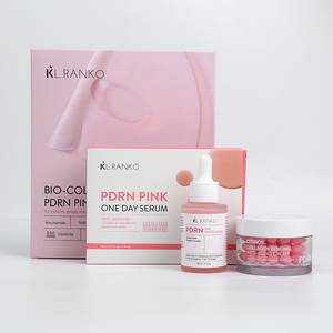 Set <span class=keywords><strong>de</strong></span> Cuidado <span class=keywords><strong>de</strong></span> la Piel con ADN <span class=keywords><strong>de</strong></span> Salmón PDRN y Logotipo Personalizado, Hidratación Profunda, Antienvejecimiento, Estimulación <span class=keywords><strong>de</strong></span> Colágeno, Minimizador <span class=keywords><strong>de</strong></span> Poros, Rutina OEM, Marca Privada - Product Image 1