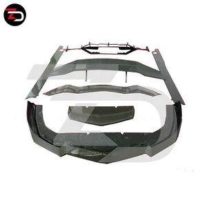 <span class=keywords><strong>Precio</strong></span> de fábrica, Kit de cuerpo de fibra de carbono estilo DNC, difusor de parachoques trasero de barbilla delantera, faldas laterales, alerón de labios para <span class=keywords><strong>Aventador</strong></span> LP700 - Product Image 5