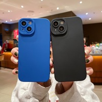 Coque de téléphone en TPU souple, nouveau design de luxe pour iPhone 15 Pro Max avec protection de l'objectif, coque de téléphone portable pour iPhone 15 14 13 12 11