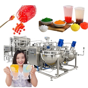 Ligne de production automatique de perles de thé et de céréales en boule de haute précision pour l'éclatement des machines de traitement des grains de céréales Boba et jus - Product Image 1