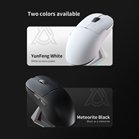 Ajazz AJ159 Souris de jeu sans fil ergonomique légère 26000DPI 2.4G PAW3395 Souris de jeu à capteur