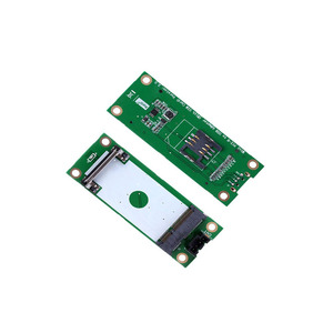 Taidacent Konverter USB Ke Mini PCIE, Papan Adaptor USB Ke USB dengan Slot Kartu SIM untuk Modul WWAN/LTE Konverter USB Ke Mini PCIE