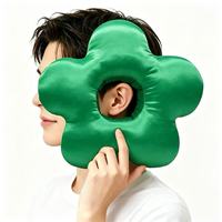 Coussin d'oreille perforé sans pression pour dormeurs latéraux, soulagement de la douleur auriculaire avec soutien cervical