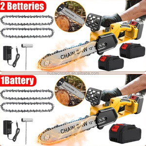 Tronçonneuse Électrique Portable Haute Puissance à Batterie au Lithium pour l'Extérieur, Outil de Coupe d'Arbres, Vente en Gros Transfrontalière - Product Image 2
