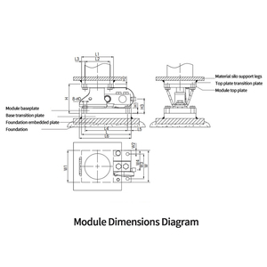 Módulo de Pesaje a Prueba de Explosiones de Acero Aleado y Acero Inoxidable Toledo MMCS/<span class=keywords><strong>MMSS</strong></span>/SWB505, Puede Reemplazar el Dosificador Industrial, Personalizable - Product Image 3