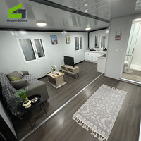 Maison de jardin modulaire préfabriquée, conteneurs pour hôtels et complexes hôteliers, maison conteneur pliable et extensible de 40 pieds pour maison de luxe extérieure