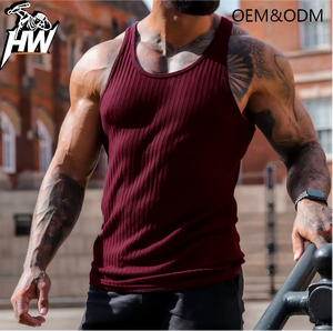 سترة رياضية كاجوال للرجال صيفية محبوكة نحيفة مقاومة للتكور 160 جرام مقاس كبير من القطن والسباندكس للتجارة الخارجية عبر الحدود - Product Image 1