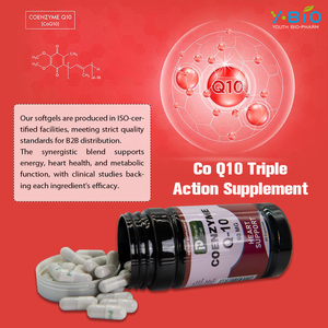 Coenzyme Q10 (Ubiquinone) Vitamin B3 Red Yeast Rice Extract Antioxidant 60 <strong>Pills</strong>/Bottle 60mg/<strong>Pill</strong> Energy Support - Product Image 6