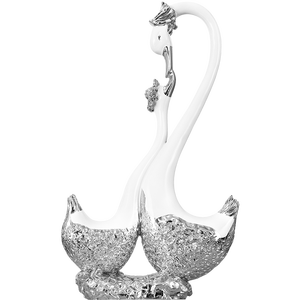 2024 fournisseurs chinois résine maison décorative amoureux <span class=keywords><strong>Statues</strong></span> décor à la maison mariage saint valentin cadeau Couple cygne <span class=keywords><strong>Animal</strong></span> Sculpture - Product Image 4