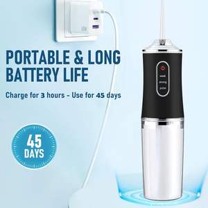 Wholesale Portable Cordless <b>Water</b> Rechargeable Oral Teeth Irrigator Dental Floss Tooth Cleaner Made Plastic for Household - Product Image 4